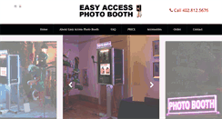 Desktop Screenshot of easyaccessphotobooth.com